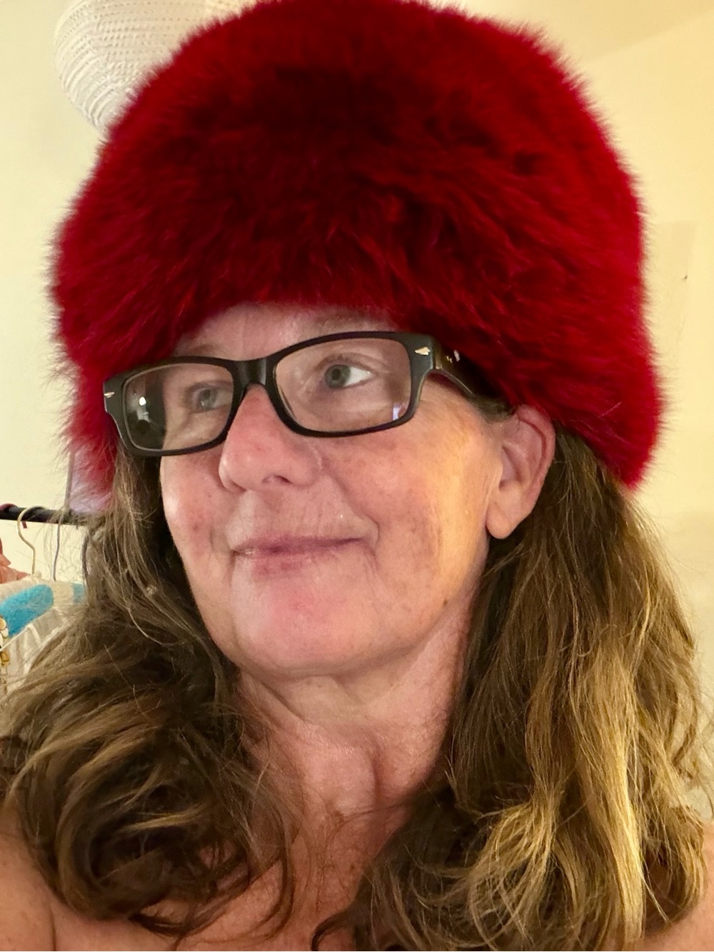 Vintage Cossack Style Fur Hat